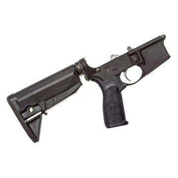 BCM LRG-STK-MOD-0 Complete Lower Mod 0 Stock & Mod 3 Pistol Grip Multi-Caliber - Receiver