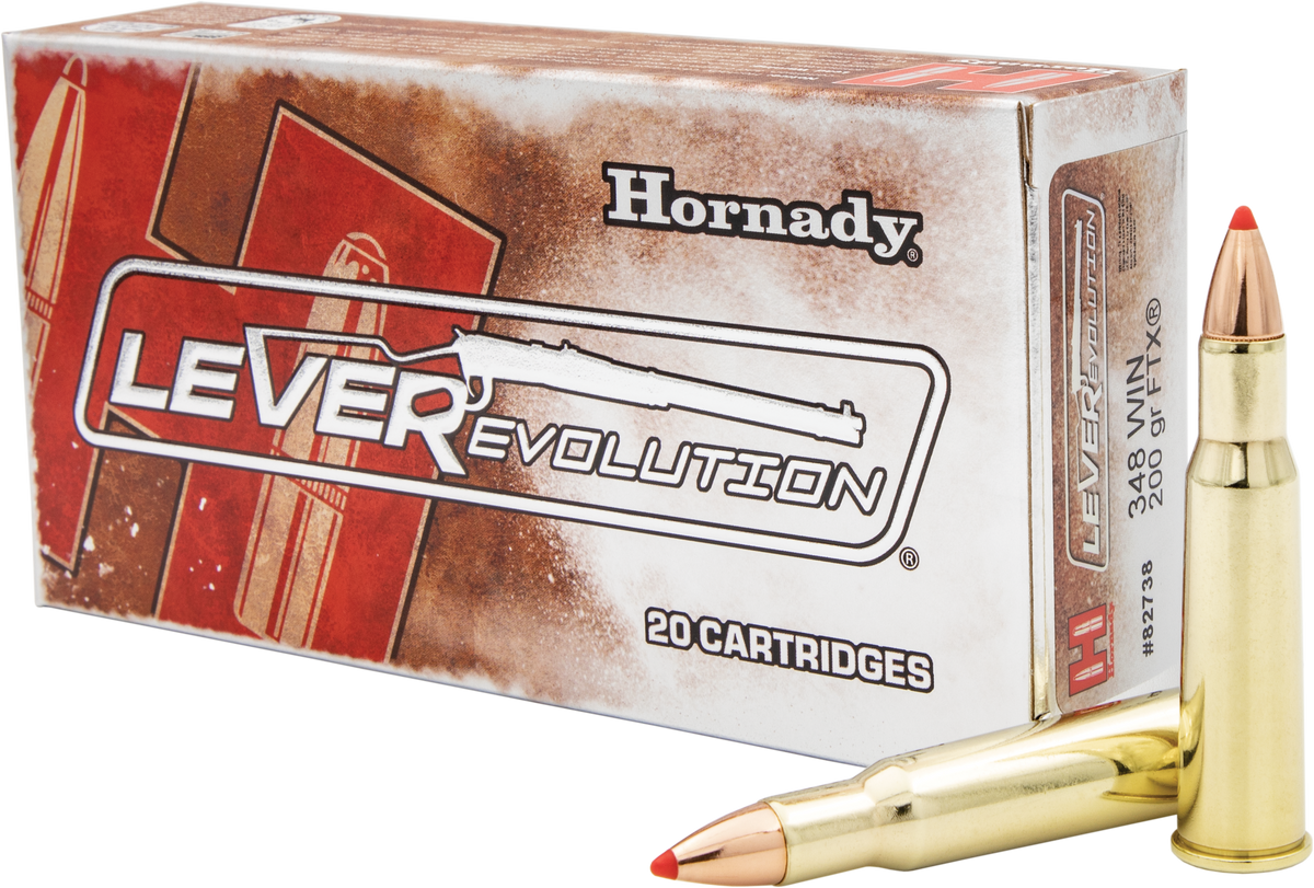 Hornady LEVERevolution 348 Win 200gr FTX - Box or Case