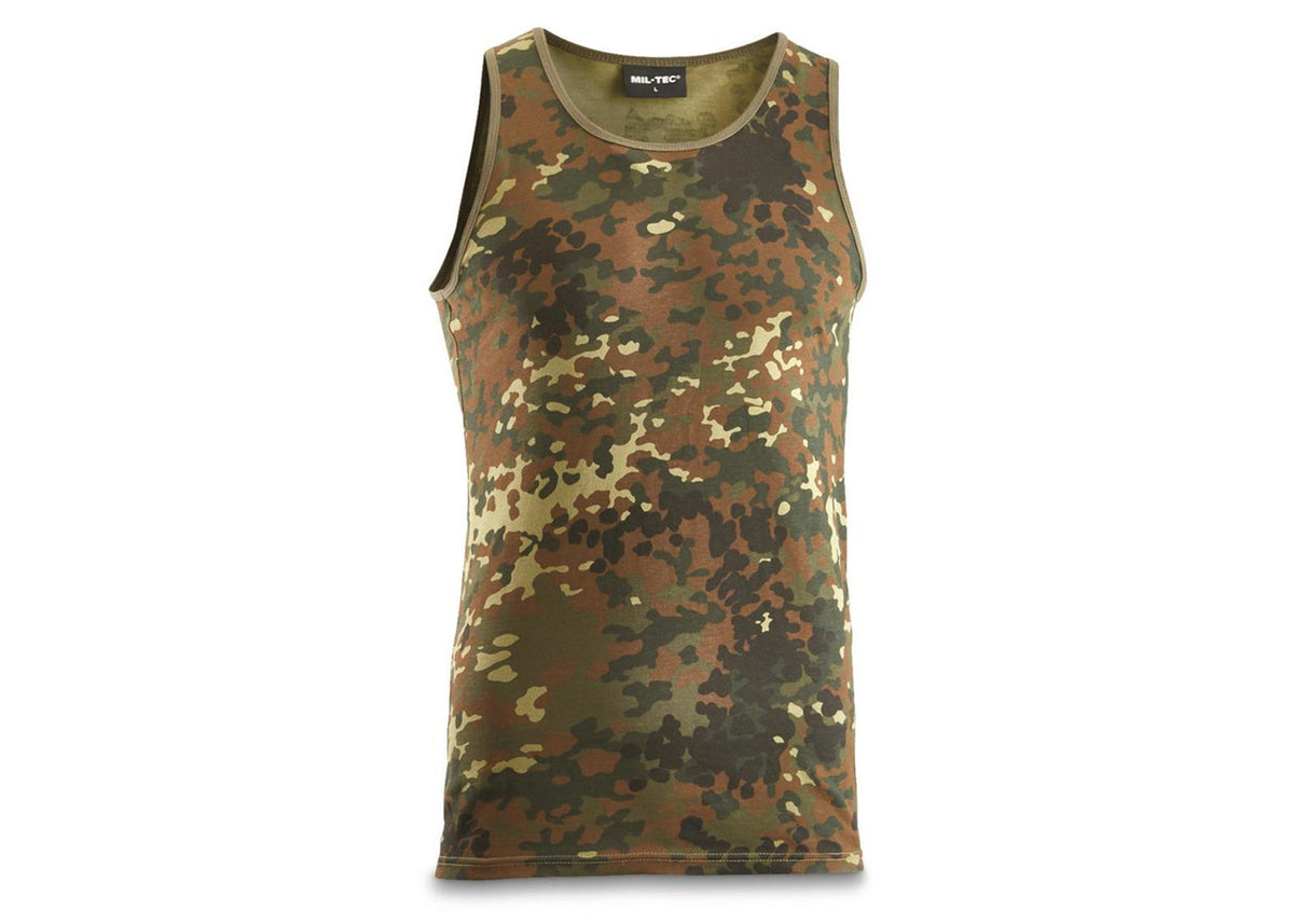 MIL-TEC® Flecktarn Cotton Tank Top