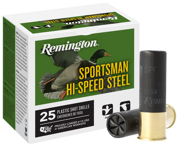Remington Ammunition Sportsman Hi-Speed Steel 12 Gauge 3" 1-1/8 oz #4 Shot - Box or Case