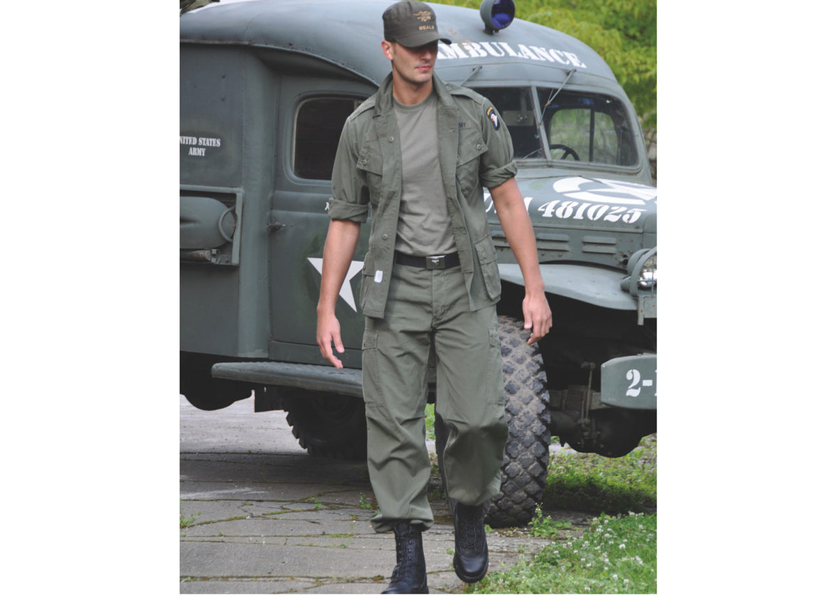 US Repro OD M64 Vietnam Jungle Pants - Small