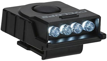 Cyclops White LED Hat Clip Light 28 Lumens Black