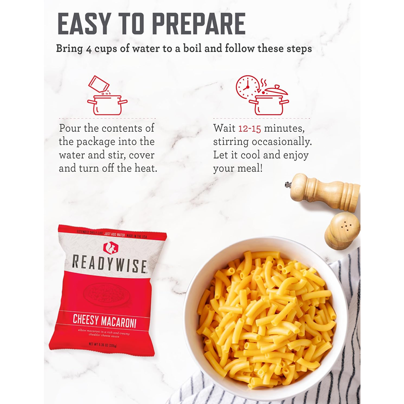 ReadyWise 60 Serving Entree Bucket
