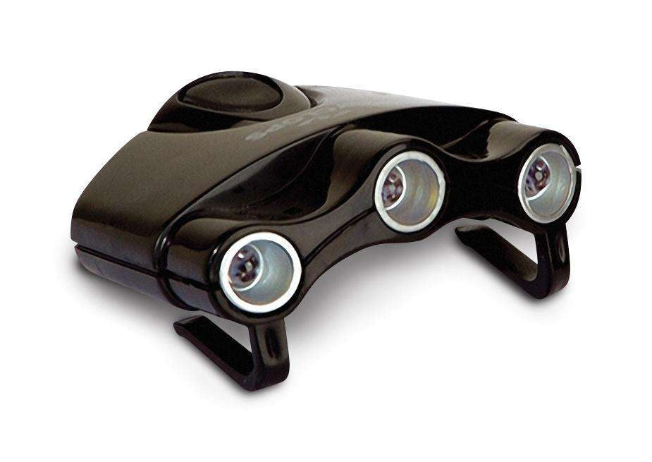 CYCLOPS ORION HAT LIGHT 3 WHITE LED LIGHTS