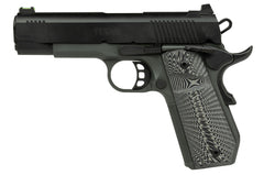 Tisas 1911 Yukon Full Size 10mm Auto 10+1 4.25" Stainless Barrel Black Cerakote Slide Dark Gray Cerakote Steel Frame G10 Grips