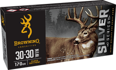 Browning Ammo Silver 30-30 Win 170gr Plated Soft Point 20rd Box