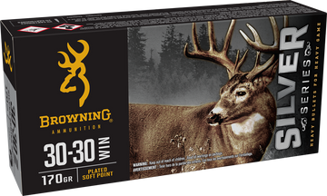 Browning Ammo Silver 30-30 Win 170gr Plated Soft Point 20rd Box