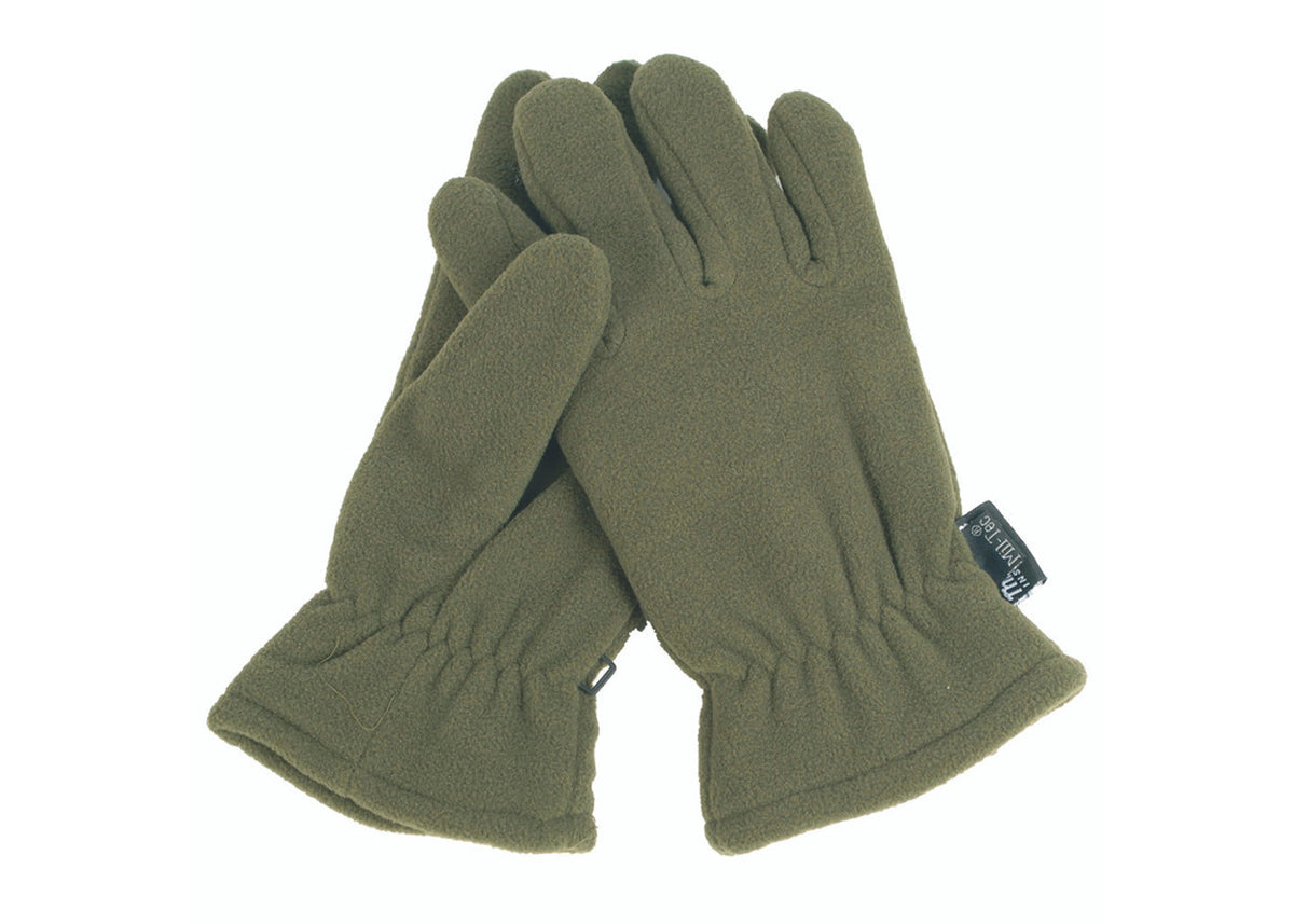 MIL-TEC® Olive Drab Thinsulate Fleece Gloves - New - XL