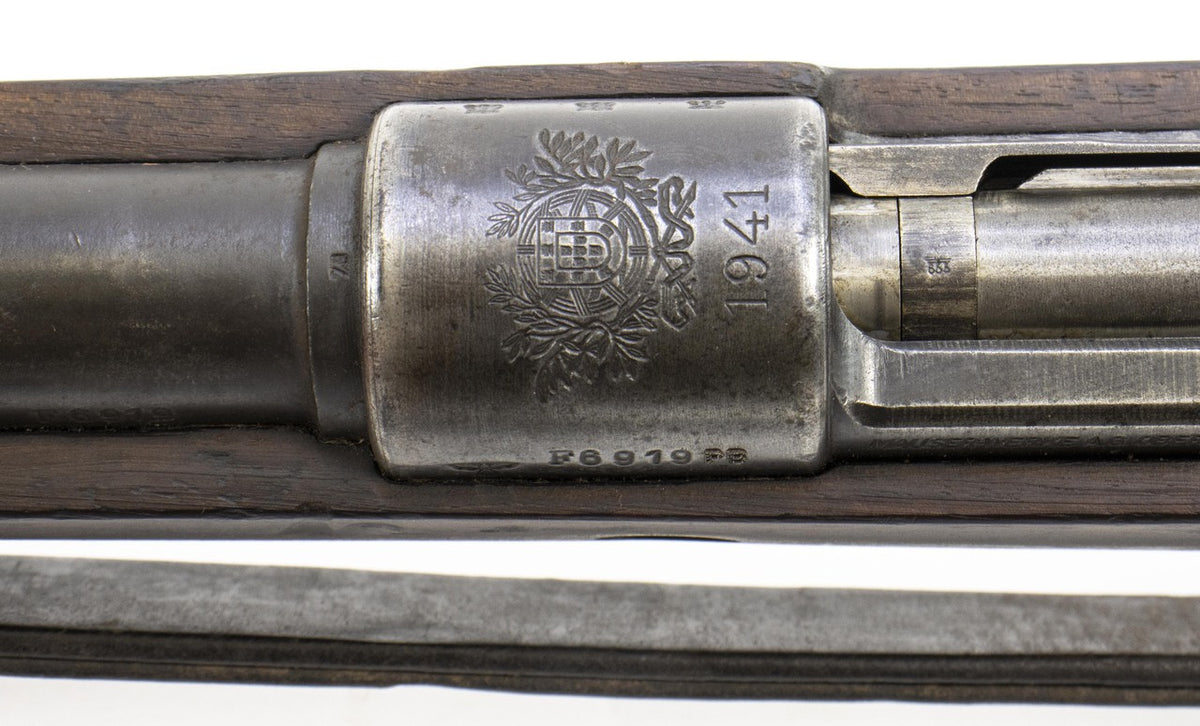 German K98 M937B 8mm Mauser with Portuguese Crest - 66