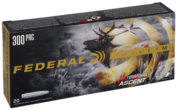 Federal Premium 300 PRC 210gr Terminal Ascent 20 Rd - Box or Case