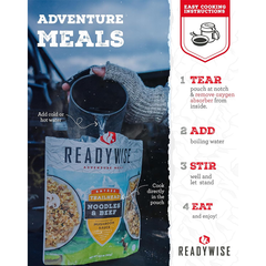 ReadyWise High Plateau Veggie Chili Soup - 6 Pouch Case