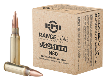 TR&Z PPR751 Range Line 7.62x51 NATO 145gr FMJBT - Box or Case