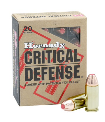 Hornady Critical Defense 45 Auto +P 185gr FTX - Box or Case