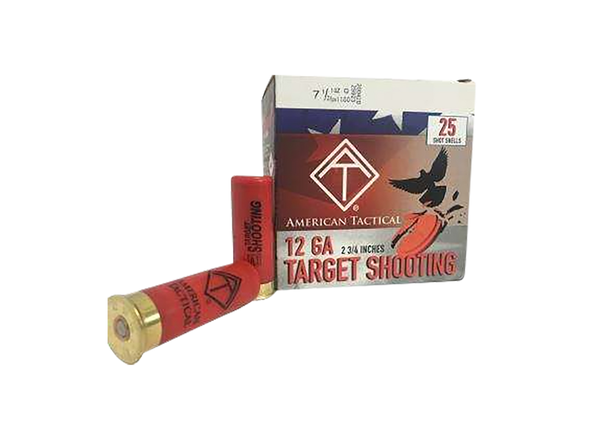 ATI 12 Gauge 2.75" 1oz #7.5 Shot 25 Round Box - Box or Case