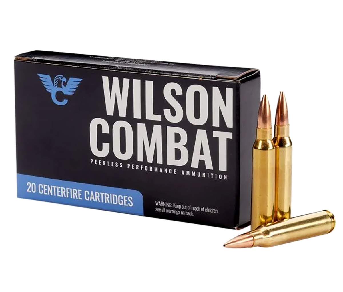 Wilson Combat 223 Rem 69gr Hollow Point Boat Tail Match 20rd - Box or Case