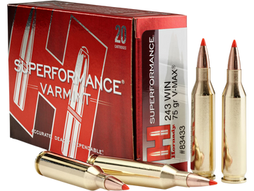 Hornady Superformance 243 WSSM 75gr V-Max - Box or Case