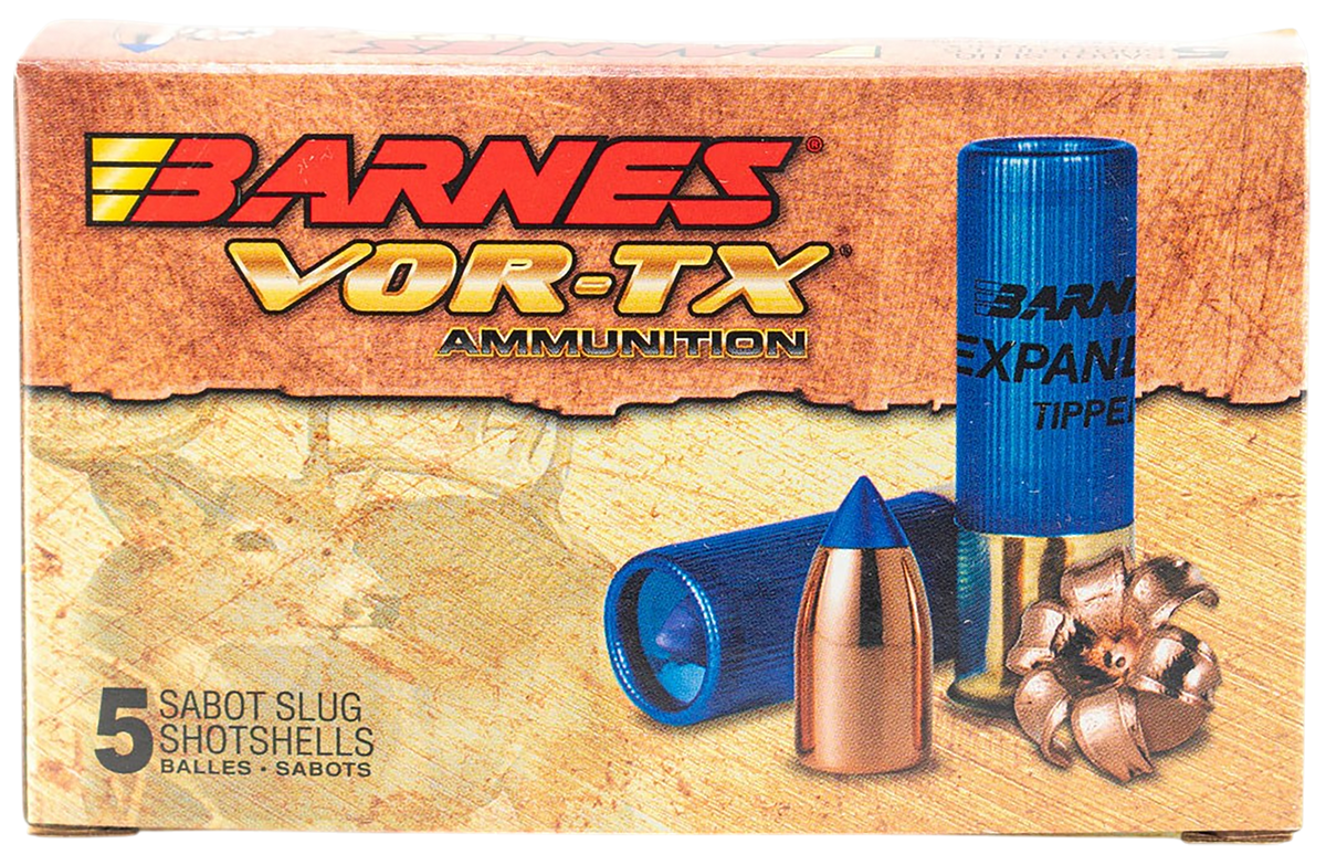 Barnes Bullets VOR-TX Expander 12 Gauge 2.75" 438gr Slug - Box or Case