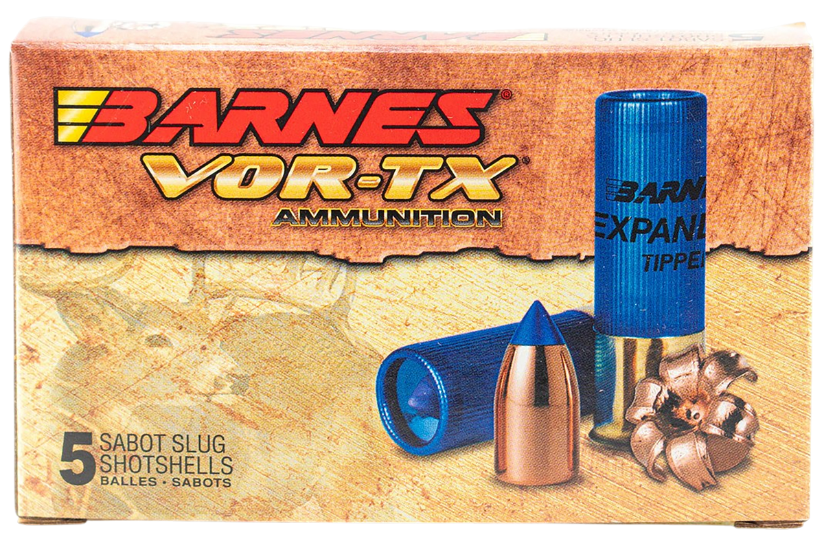 Barnes Bullets VOR-TX Expander 12 Gauge 3" 438gr Copper Slug - Box or Case