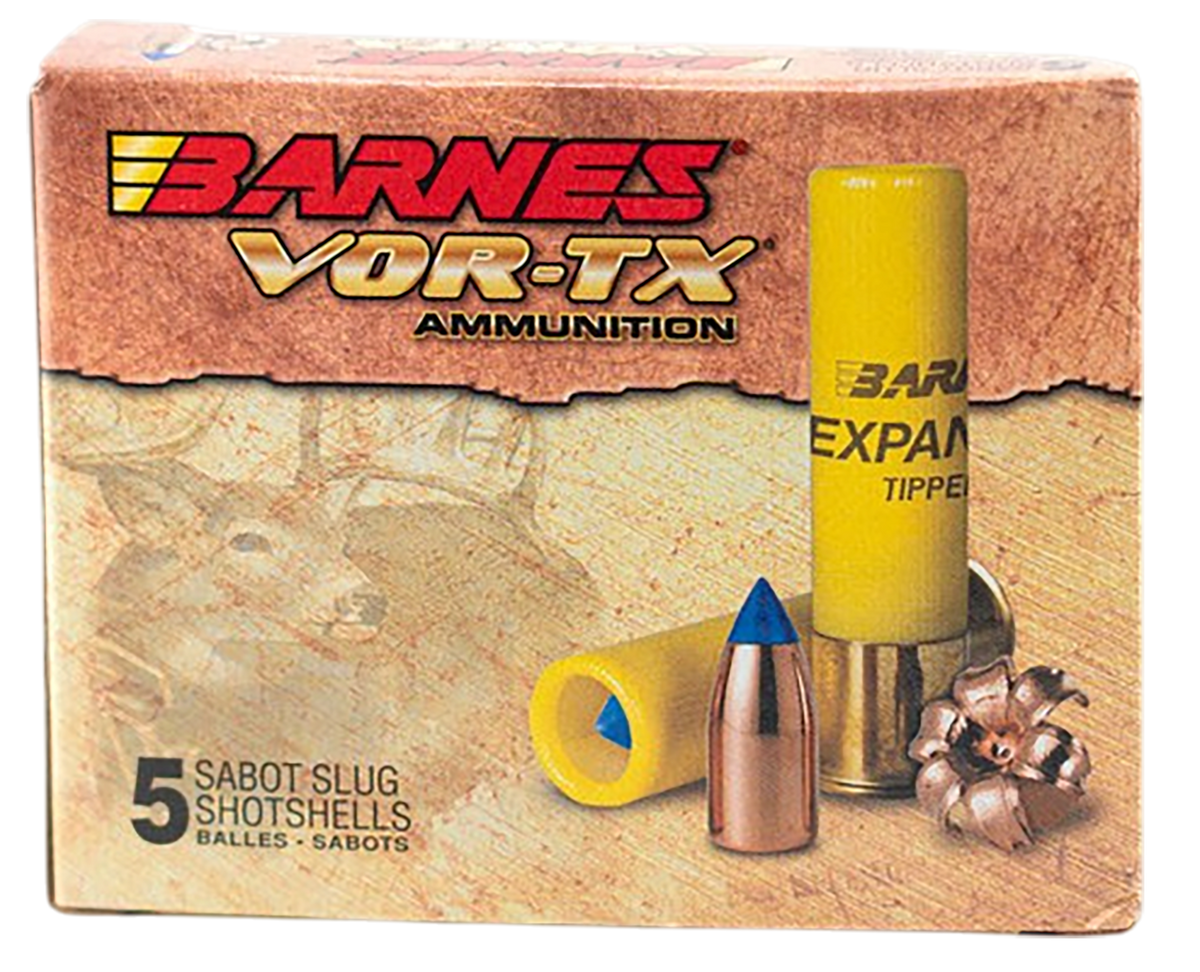 Barnes Bullets VOR-TX Expander 20 Gauge 2.75" 250gr Slug 5 Rd - Box or Case