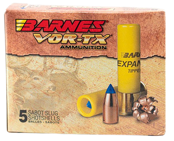 Barnes Bullets VOR-TX Expander 20 Gauge 2.75" 250gr Slug 5 Rd - Box or Case