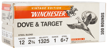 Winchester Ammo Super X 12 Gauge 2.75" 1 oz 6/7 Steel Shot Shotshells - Box or Case