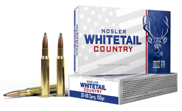 Nosler Whitetail Country 30-06 Springfield 150gr Solid Base 20 Rd - Box or Case