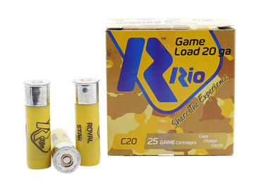 Rio Ammunition Royal Star 20 Gauge 3.875" 7/8 oz Slug - Box or Case