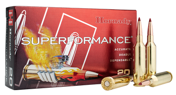 Hornady Superformance 22 Creedmoor 65gr CX 20-Rd - Box or Case