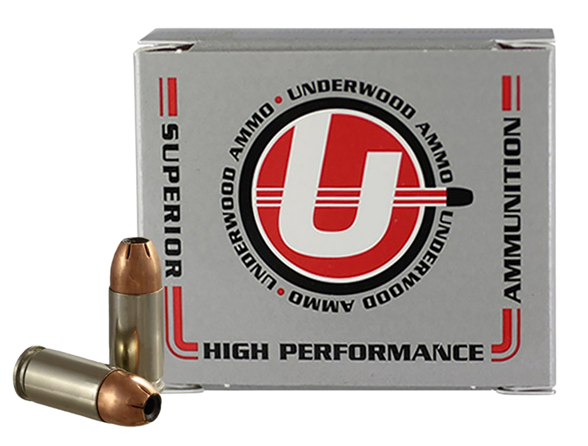 Underwood Ammo Sporting 9mm Luger +P 115gr JHP - Box or Case