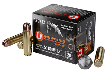 Underwood Ammo XTP .50 Beowulf 350gr Jacketed Hollow Point - Box or Case