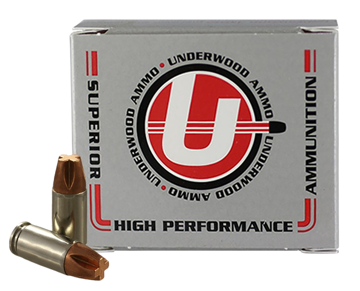 Underwood Ammo Xtreme Penetrator 9mm Luger +P 115 gr Solid Monolithic - Box or Case