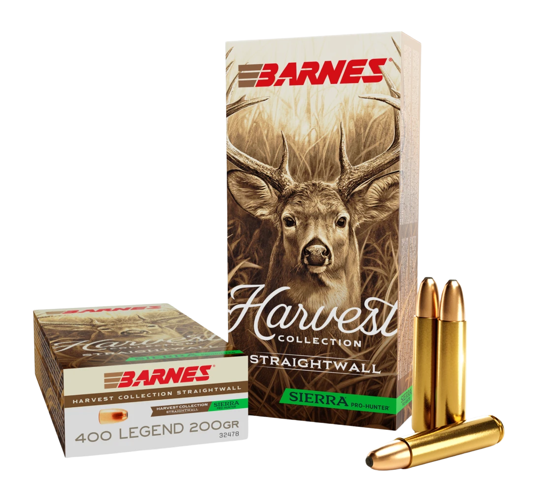 Barnes Bullets Harvest 400 Legend 200gr Sierra Pro-Hunter 20 Rd - Box or Case