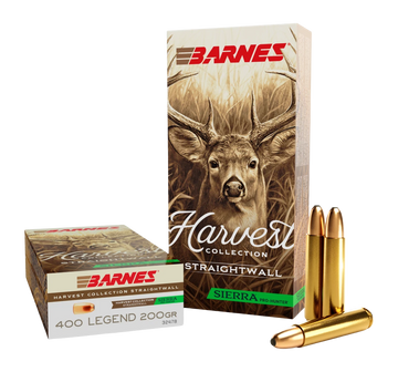 Barnes Bullets Harvest 400 Legend 200gr Sierra Pro-Hunter 20 Rd - Box or Case