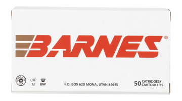 Barnes Bullets 9mm Luger 115gr Sierra Jacketed Hollow Point 50 Rd - Box or Case