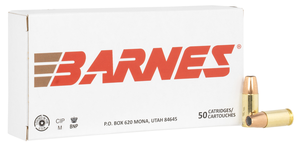 Barnes Bullets 32516 9mm Luger 124 gr Sierra Jacketed Hollow Point - Box or Case
