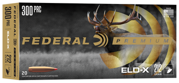 Federal Premium 300 PRC 212gr ELD-X 20 Rd - Box or Case