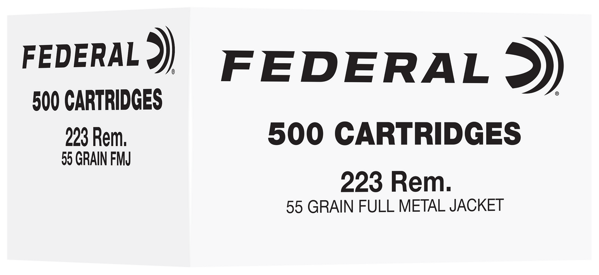 Federal Training .223 Remington 55gr FMJ - Box or Case
