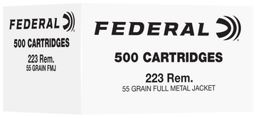 Federal Training .223 Remington 55gr FMJ - Box or Case