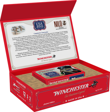 Winchester Ammo USA 250th Commemorative 12 Gauge 3" 1-1/8oz #2 Steel 1550 fps - Box or Case