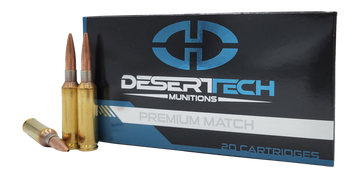 Desert Tech DTM 6.5 Creedmoor 140gr 20-Rd Ammo - Box or Case