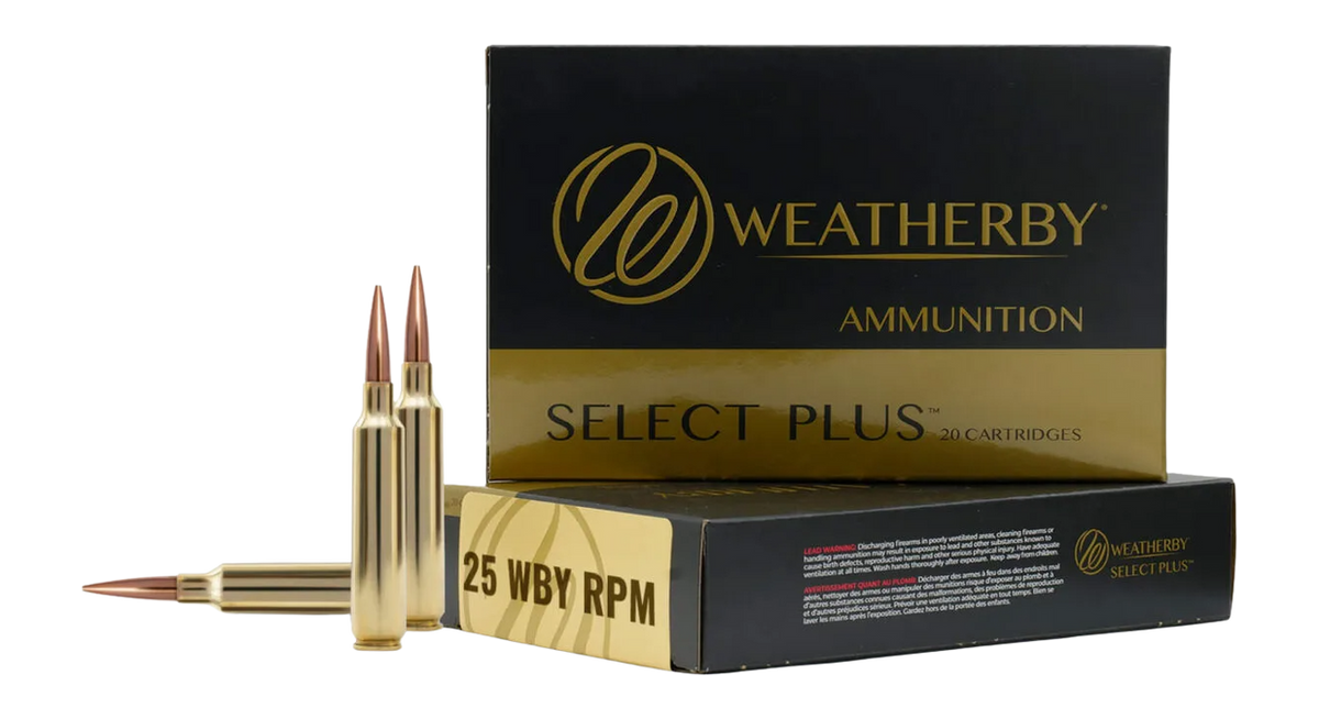 Weatherby Select Plus 25 WBY RPM 117gr Barnes LRX - Box or Case