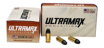 Ultramax .40 S&W 180gr Plated Flat Point - Box or Case