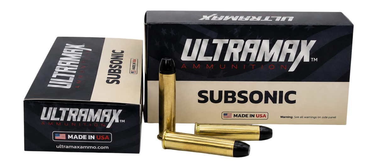 Ultramax Ammunition .45-70 Government 550gr HTJHC 20 Rds - Box or Case