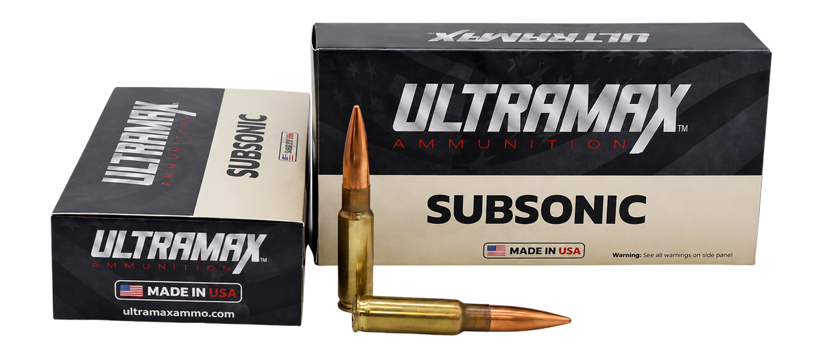 Ultramax 338 ARC 300gr HPBTM 20-Rd Rifle Ammo - Box or Case