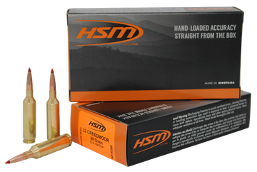 HSM 22 Creedmoor 88gr ELD Match 20 Rd - Box or Case