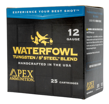 Apex Ammunition TSS/S3 Steel Blend 12 Gauge 3" 1-5/16 oz BB/#7.5 Shot - Box or Case