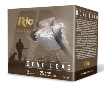 Rio Ammunition Dove Load 12 Gauge 2.75" 1 oz #8 Shot 25 Rd - Box or Case