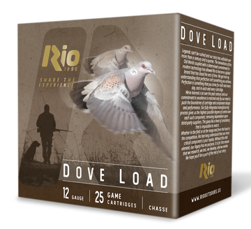 Rio Ammunition Dove Load High Velocity 12 Gauge 2.75" 1-1/8 oz #7.5 Shot - Box or Case