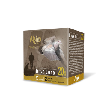 Rio Ammunition Dove Load 20 Gauge 2-3/4" 7/8 oz #8 Shot - Box or Case