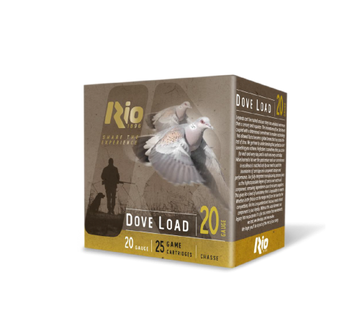 Rio Ammunition Dove Load 20 Gauge 2.75" 7/8 oz 7.5 Shot - Box or Case